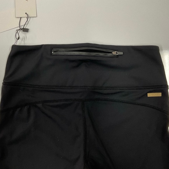 NWT Women’s ALALA Leggings~Mesh~key pocket Back waterproof zip Pocket~Black XS - Picture 4 of 9